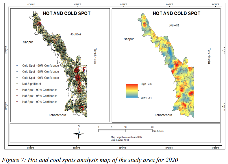 A Remote Sensing Approach for Identifying and Mapping the Coastal Urban Heat Island in Bangladesh through Temperature Modeling